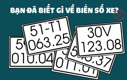 Cách xác định nhanh biển số xe các tỉnh thành của Việt Nam Cách xác định nhanh biển số xe các tỉnh thành của Việt Nam