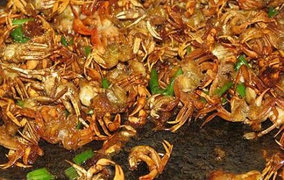 Học cách làm cua đồng rang me ngon đậm đà