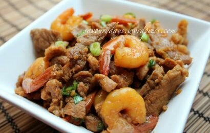 Cách rang tôm với thịt ba chỉ ngon bá cháy ngày mát trời Cách rang tôm với thịt ba chỉ ngon bá cháy ngày mát trời