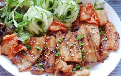 Cách ướp thịt ba chỉ nướng kiểu Hàn Quốc ngon quên lối về