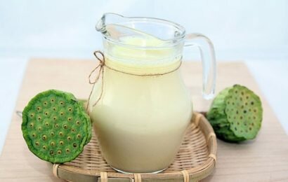 Giải nhiệt mùa hè với sữa hạt sen thơm ngon, bổ dưỡng Giải nhiệt mùa hè với sữa hạt sen thơm ngon, bổ dưỡng