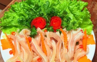 Cách làm tai lợn ngâm mắm nhanh gọn và không chút cầu kỳ Cách làm tai lợn ngâm mắm nhanh gọn và không chút cầu kỳ