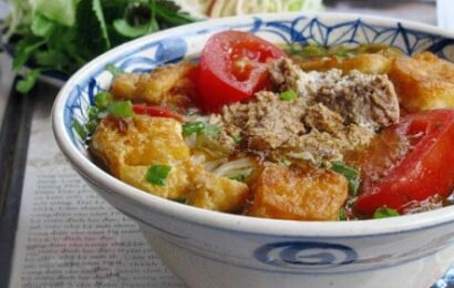 Hướng dẫn cách nấu canh riêu cua ăn bún ngon, ngọt vô cùng đậm đà