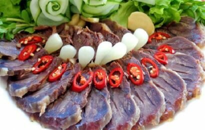 Thịt bò ngâm nước mắm chua ngọt ngon ngon khó cưỡng Thịt bò ngâm nước mắm chua ngọt ngon ngon khó cưỡng