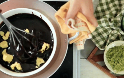 Cách làm nama chocolate vị cacao, thức quà gây thương nhớ