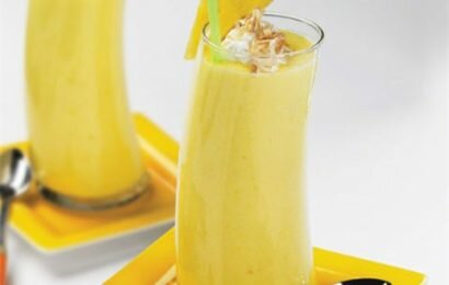 Cách làm sinh tố xoài và dứa thơm ngon giúp làn da sáng mịn