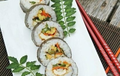 Cách làm sushi chay đơn giản cho bữa ăn thêm ngon và thanh đạm Cách làm sushi chay đơn giản cho bữa ăn thêm ngon và thanh đạm
