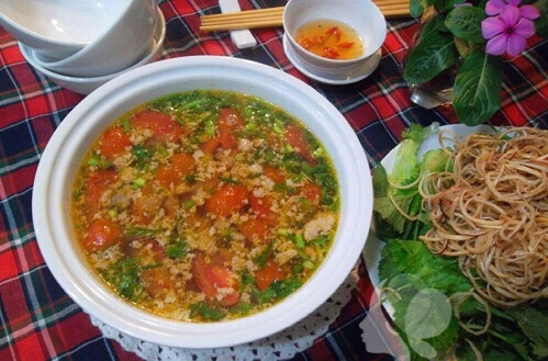 cách nấu canh chua cua đồng ngon