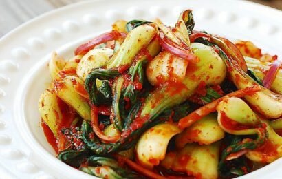 Cách làm kim chi rau cải ngon thơm, hấp dẫn