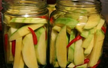 Cách ngâm xoài ổi cóc chuẩn vị như khi mua ngoài hàng