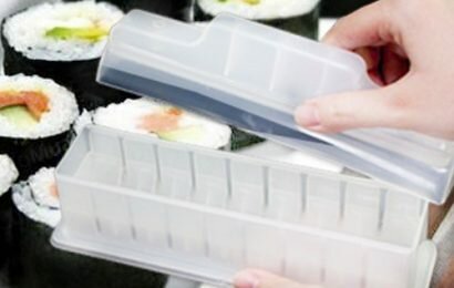 Hộp làm Sushi tiện lợi, dễ dùng và cực an toàn cho sức khỏe