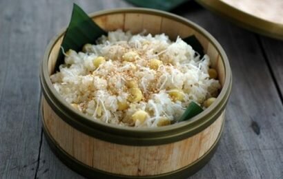 Cách nấu xôi sen dừa vừa mềm dẻo lại vừa béo vừa bùi rất thú vị