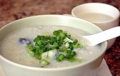 Cách nấu cháo hành giải cảm đơn giản nhưng không phải ai cũng khéo Cách nấu cháo hành giải cảm đơn giản nhưng không phải ai cũng khéo