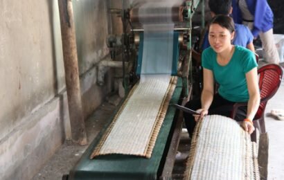 Máy làm bánh đa nem hiện đại giúp tiết kiệm và nâng cao hiệu quả