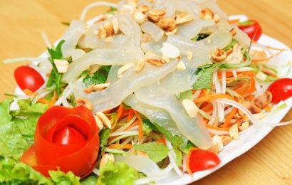 Cách làm nộm sứa đu đủ vừa đẹp mắt, vừa mang hương vị thanh mát Cách làm nộm sứa đu đủ vừa đẹp mắt, vừa mang hương vị thanh mát