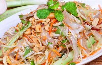 Cách làm nộm tai heo xoài xanh thơm ngon đơn giản ai cũng thích