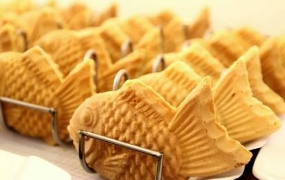 Hấp dẫn món bánh cá nướng Taiyaki Nhật Bản vừa đẹp vừa thơm