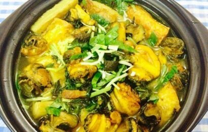 Cách nấu ốc om chuối xanh tuy đơn giản mà ngon không tưởng Cách nấu ốc om chuối xanh tuy đơn giản mà ngon không tưởng