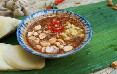 Cách pha nước chấm tương bần ngon ngọt chấm gì cũng ngon