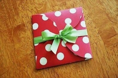 Học cách làm phong bì đựng thiệp cực xinh xắn và đáng yêu