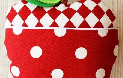 Cách làm gối handmade hình trái táo vô cùng độc lạ Cách làm gối handmade hình trái táo vô cùng độc lạ
