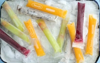 Cách làm kem túi hoa quả cực ngon và dễ thực hiện