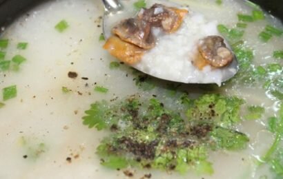 Cùng nhau học cách nấu cháo nghêu ngon nào Cùng nhau học cách nấu cháo nghêu ngon nào