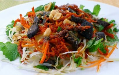 Cách làm nộm bò khô Phố Cổ ngon chuẩn vị mà lại đơn giản