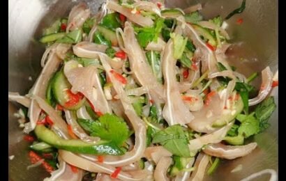 Bí quyết làm món nộm tai lợn chua ngọt cực ngon cực hấp dẫn Bí quyết làm món nộm tai lợn chua ngọt cực ngon cực hấp dẫn