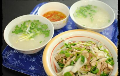 Cách nấu cháo gỏi gà ngon hấp dẫn không thể chối từ