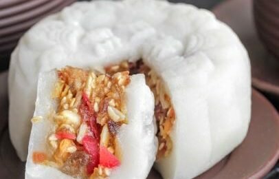 Học cách làm bánh dẻo trung thu nhân thập cẩm Học cách làm bánh dẻo trung thu nhân thập cẩm