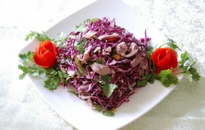Bật mí cách làm nộm bắp cải tím ngon như ngoài quán Bật mí cách làm nộm bắp cải tím ngon như ngoài quán