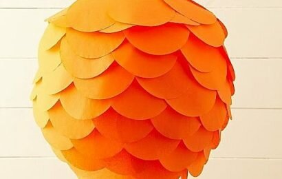 Khéo tay với chiếc đèn lồng vây cá vui trung thu Khéo tay với chiếc đèn lồng vây cá vui trung thu