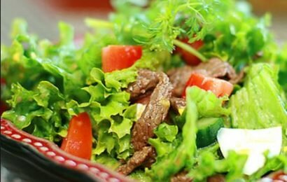 Bỏ túi ngay công thức salad bò dầu giấm ngon độc đáo Bỏ túi ngay công thức salad bò dầu giấm ngon độc đáo