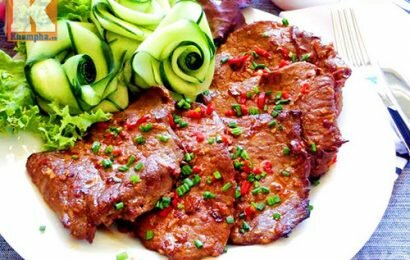 Cách làm bò nướng sa tế khó mà cưỡng lại Cách làm bò nướng sa tế khó mà cưỡng lại