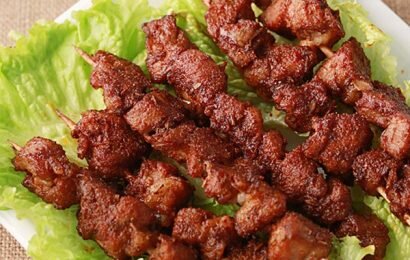 Hướng dẫn làm thịt xiên nướng bằng lò nướng ngon mê ly