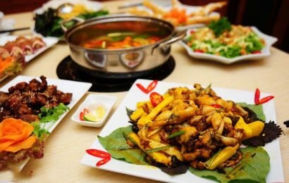 Cách nấu lẩu ếch om măng cực kì hấp dẫn Cách nấu lẩu ếch om măng cực kì hấp dẫn