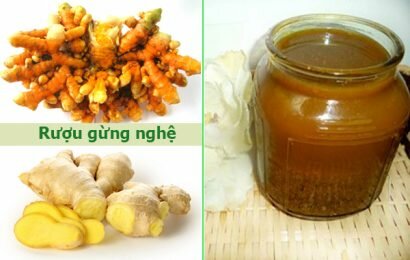 Cách ngâm rượu gừng nghệ cho bà đẻ sau sinh thon gọn Cách ngâm rượu gừng nghệ cho bà đẻ sau sinh thon gọn