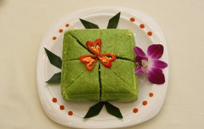 Học cách trang trí bánh chưng với một vài chiêu đơn giản