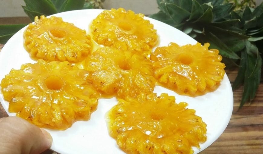 Dẻo thơm với hương vị mứt khóm truyền thống ai cũng nên thử