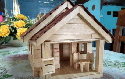 Hướng dẫn cách làm đồ handmade xinh xắn từ que kem Hướng dẫn cách làm đồ handmade xinh xắn từ que kem