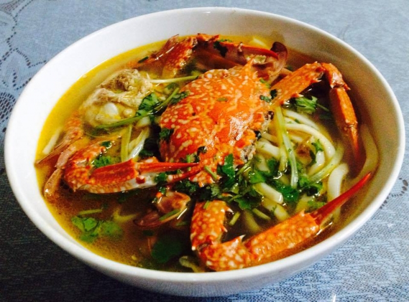 banh canh ghe cha 176372 Em Vào Bếp