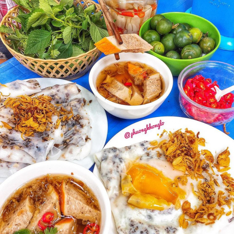 banh cuon thit nuong giap nhat 351566 Em Vào Bếp