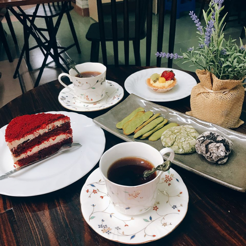 hyns corner cake amp tea 311264 Em Vào Bếp