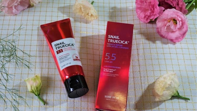 review sua rua mat some by mi snail truecica miracle repair low ph gel cleanser 202206180947522919 Em Vào Bếp