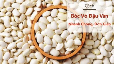 Cách bóc vỏ đậu ván nhanh nhất