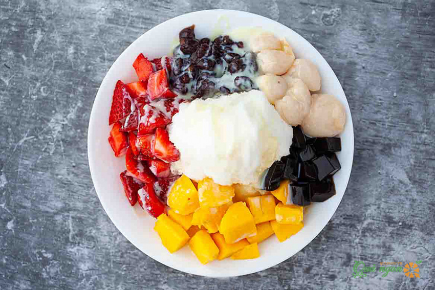 image cach lam patbingsu trai cay chi voi cac nguyen lieu don gian 165721110867010 Em Vào Bếp