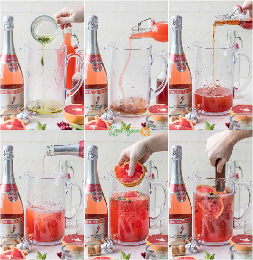 image cong thuc cocktail sangria champagne hong 165721064213778 Em Vào Bếp