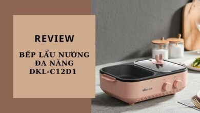 Review bếp lẩu nướng đa năng Bear DKL-C12D1